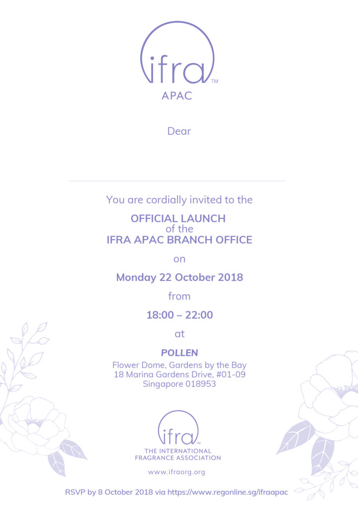 icube events_event collateral ifra opening ceremony invitation card front design