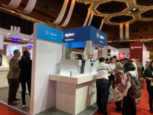 icube events_agilent labasia exhibition booth