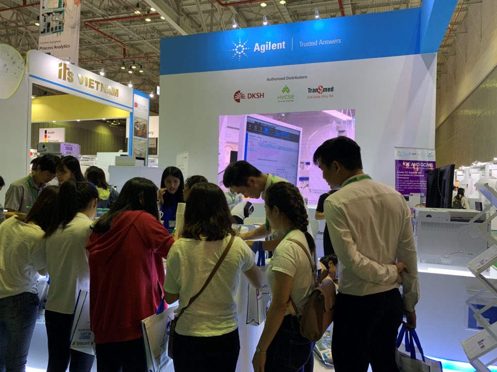 icube events_agilent analytica 2019 exhibition booth