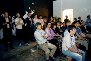 icube events_eon reality opening 2016 theatre style seating arrangement