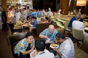 icube events_bio rad asia pacific sales meeting casual welcome dinner reception and sitting buffet style dinner