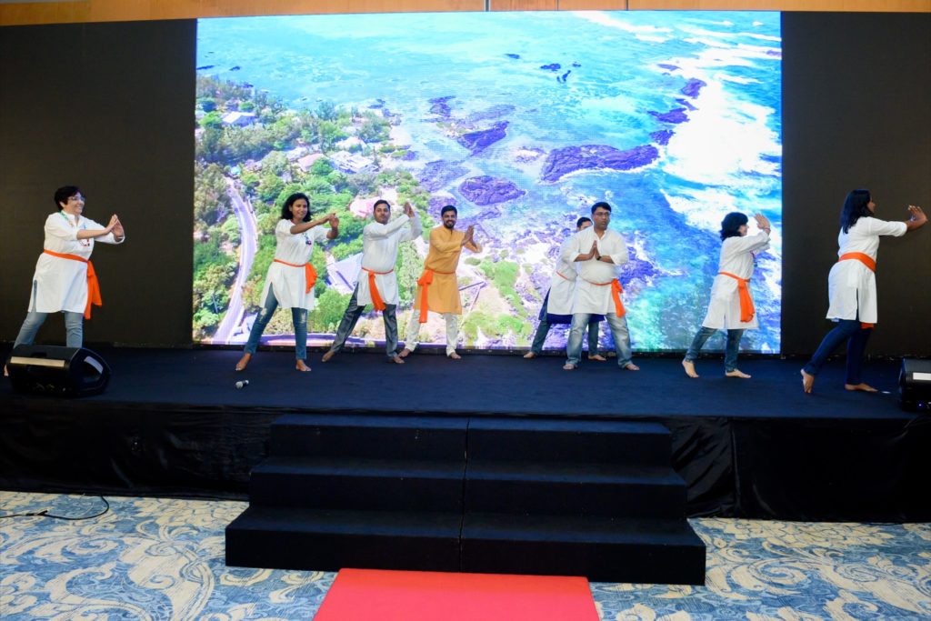 icube events_bio rad asia pacific sales meeting gala dinner staff performance india