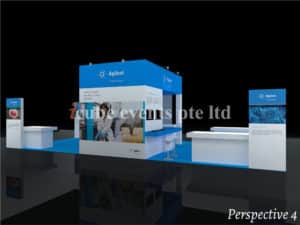 icube events_exhibition lab asia booth perspective 4