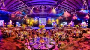 Provision of AV & lighting equipment & logisticsnt logistics stage lighting sample